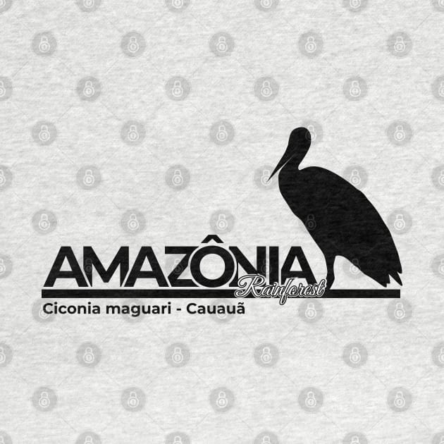 Amazônia Rainforest  - Black Bird Collection by Amazonia Rainforest